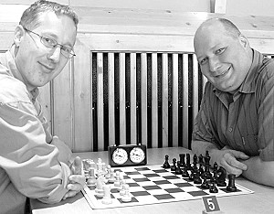 Robert Klenk und IM Edin Pezerovic