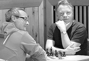 Alexander Schorn gegen GM Gerald Hertneck